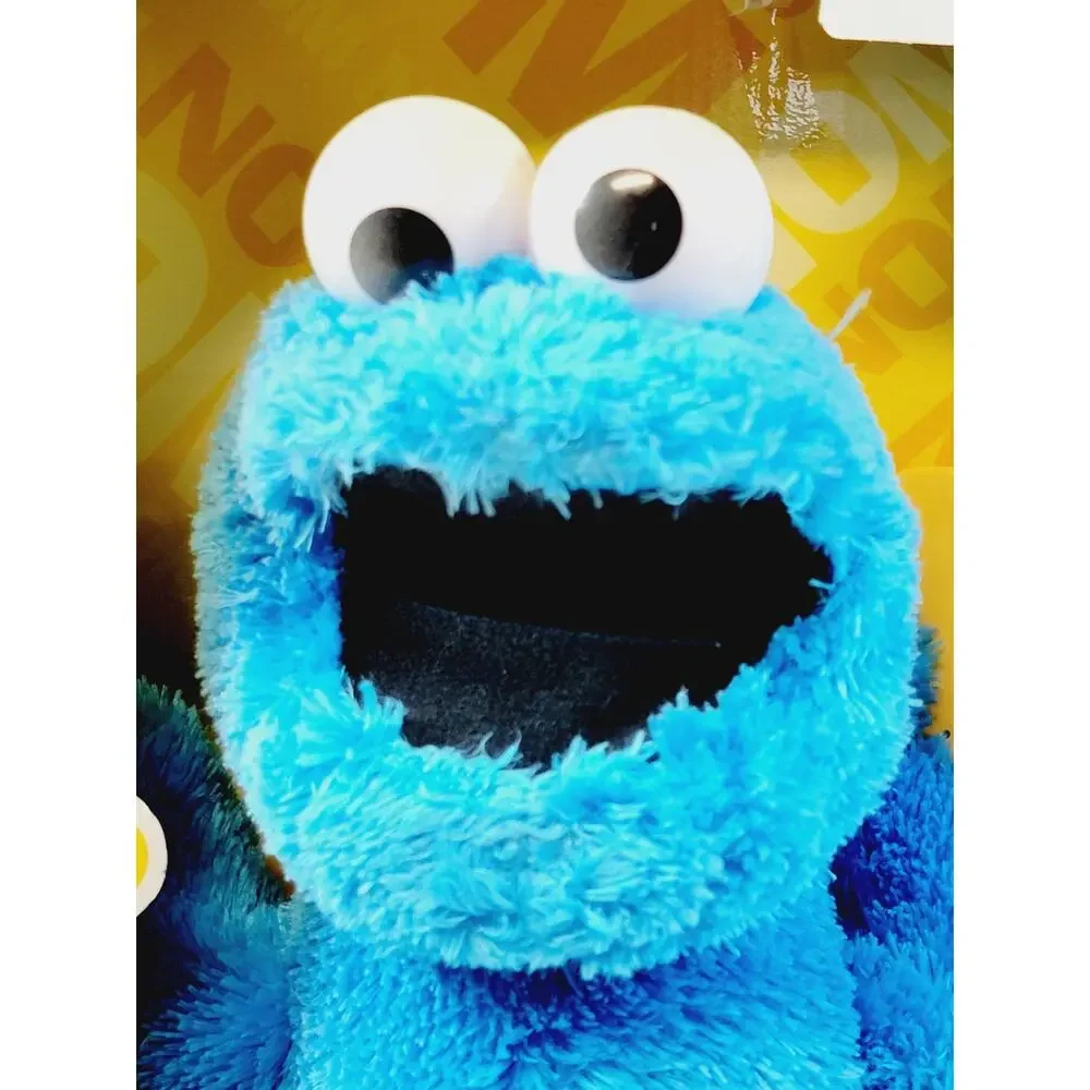 Playskool Sesame Street Feed Me Cookie Monster Talking Plush Hasbro New In Box